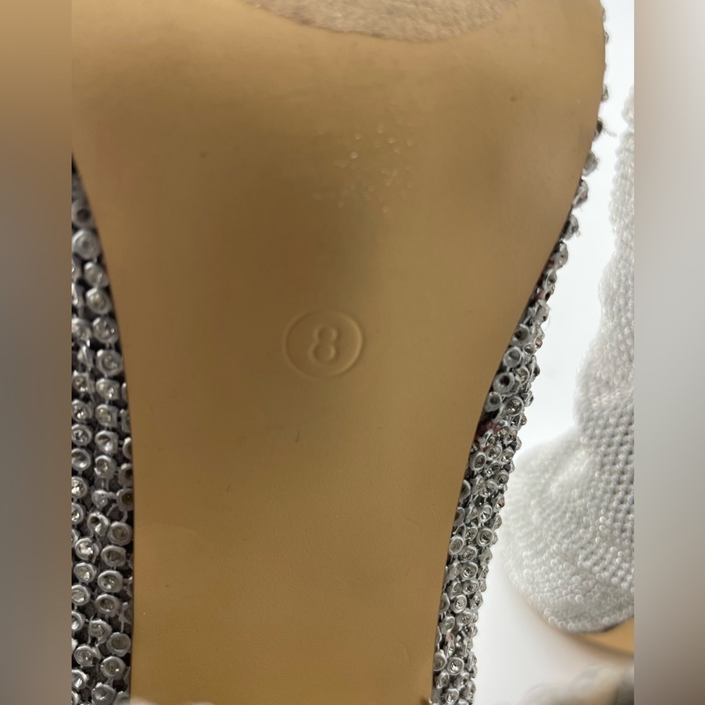 VIGO FIORE KING HIGH HEEL SPARKLING BOOTIES 8​​​​​​​​​​​​​​​​ - Picture 6 of 13